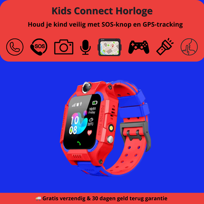 Kids Connect Smartwatch – Houd contact en weet altijd waar je kind is.