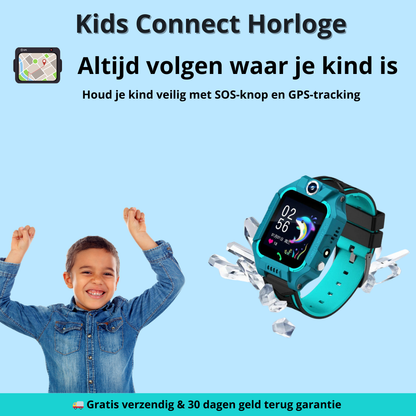 Kids Connect Smartwatch – Houd contact en weet altijd waar je kind is.